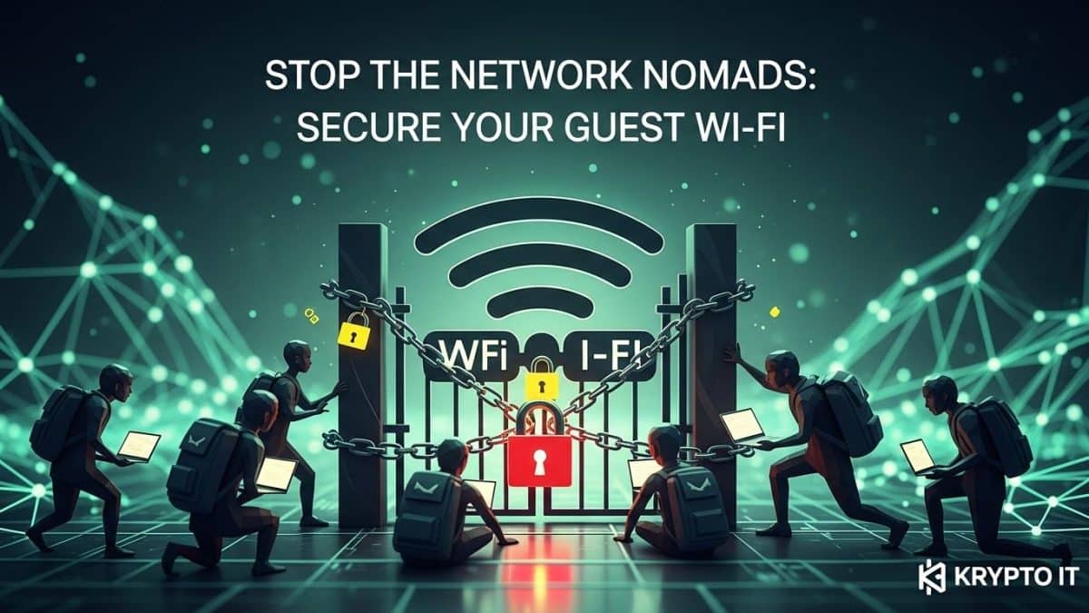 Stop the Network Nomads: Secure Your Guest Wi-Fi 6