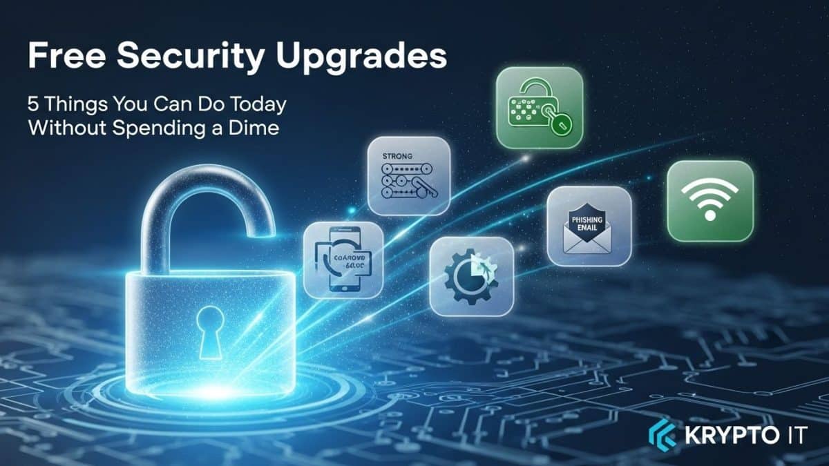 Free Security Upgrades: 5 Things You Can Do Today Without Spending a Dime 6