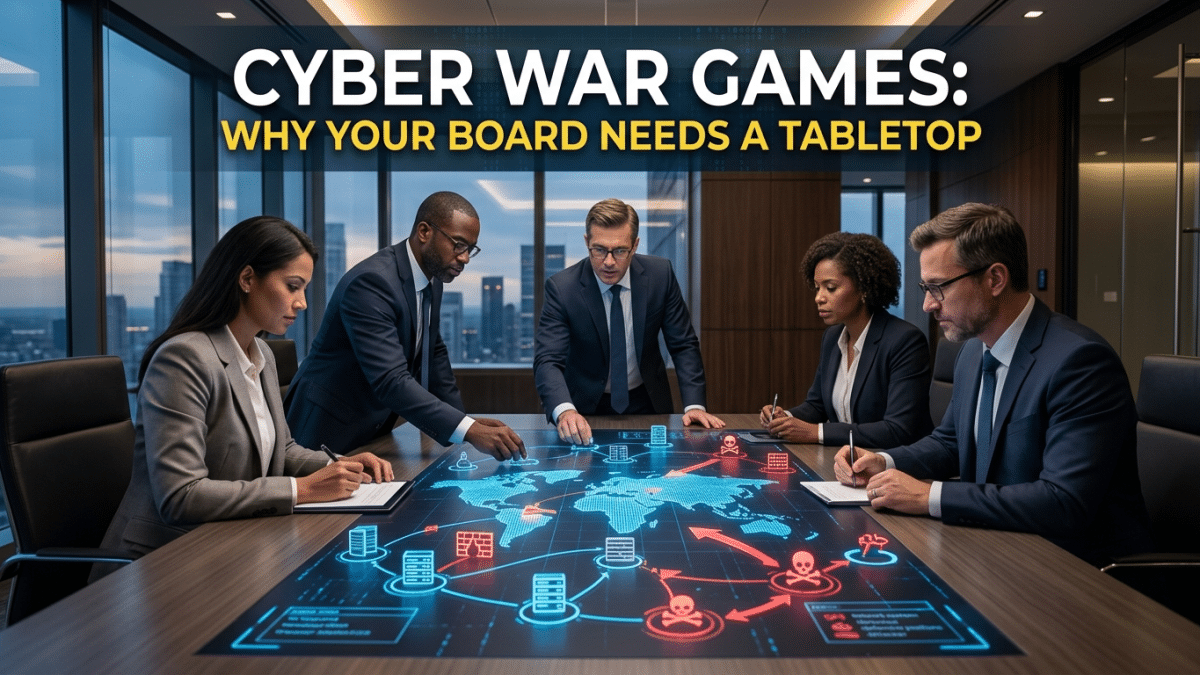 Cyber War Games: Why Your Board Needs a Tabletop 6