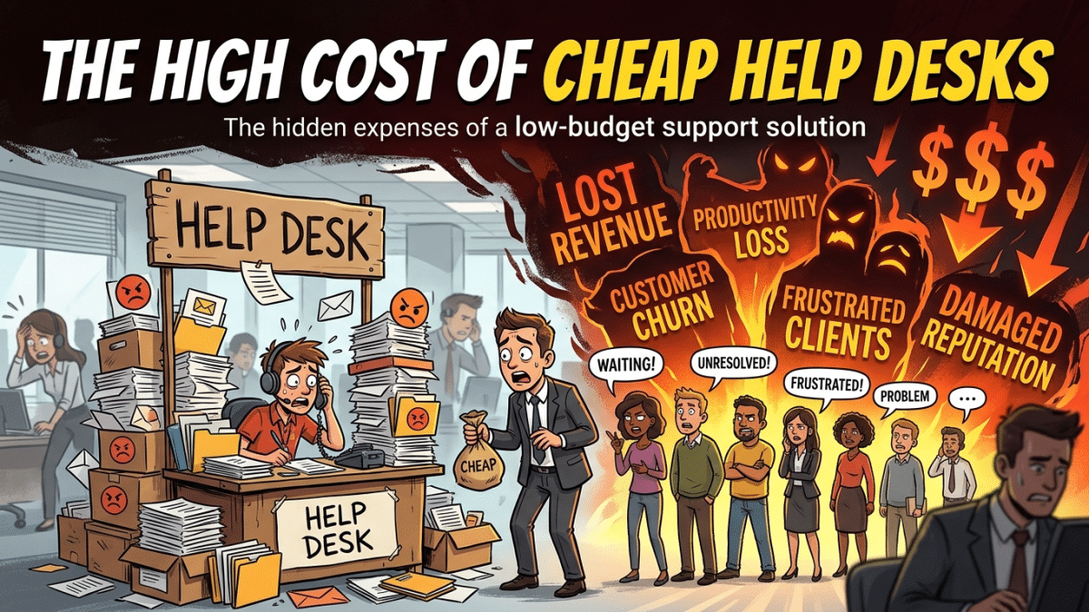 The High Cost of Cheap Help Desks 6