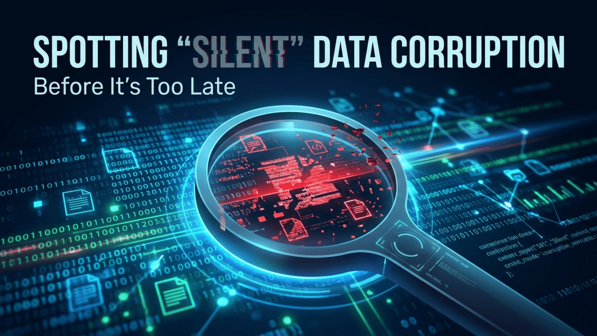 Spotting "Silent" Data Corruption Before It's Too Late 6