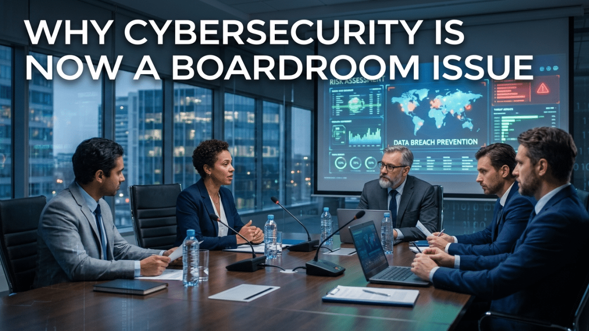 Why Cybersecurity Is Now a Boardroom Issue 6