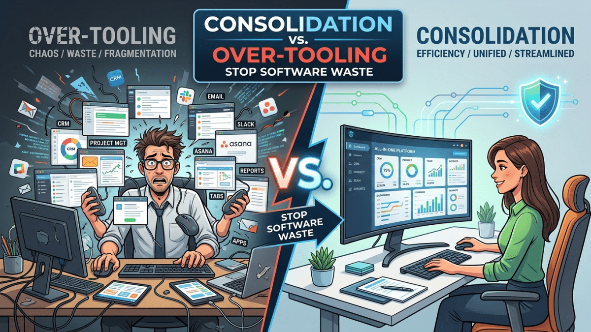 Consolidation vs. Over-Tooling: Stop Software Waste 6