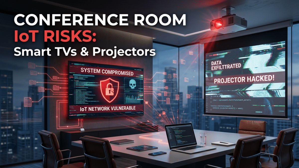 Conference Room IoT Risks: Smart TVs & Projectors 6