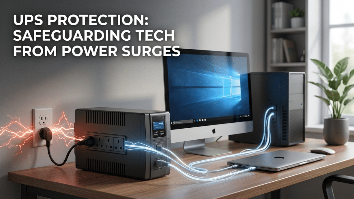 UPS Protection: Safeguarding Tech from Power Surges 6