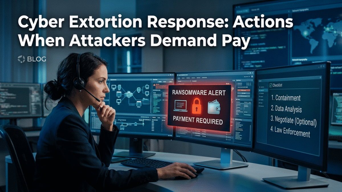 Cyber Extortion Response: Actions When Attackers Demand Pay 6 analyzing ransomware response actions Krypto IT